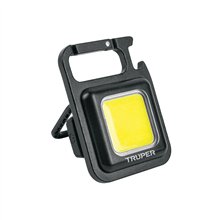 Mini Linterna Led 280 Lm Recargable Tipo Llavero Truper