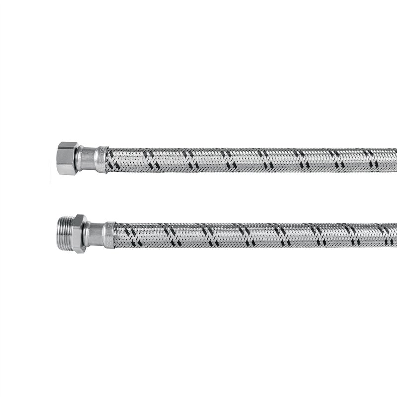 Manguera para Boiler Acero Inox. 1/2h X 3/4m