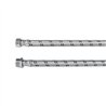 Manguera para Boiler Acero Inox. 1/2h X 3/4m