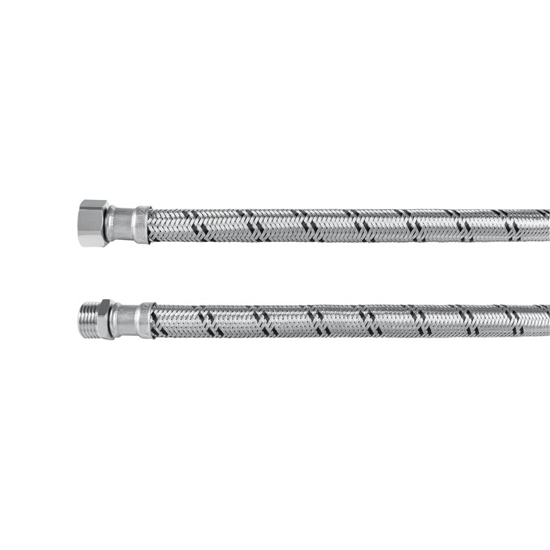 Manguera para Boiler Acero Inox. 1/2h X 1/2m