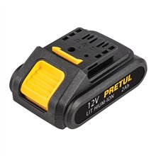 Batería Ion Litio 12V 2 Ah Pretul