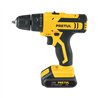 Taladro/destornillador 3/8", 12 V, 1 batería 2 Ah Pretul