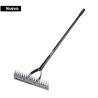 Rastrillo Aireador de 19 Dientes, Mango 54", Fibra Vidrio Truper