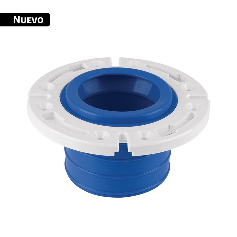 Brida con Cuello Flexible para WC, Tubería de 4" Foset