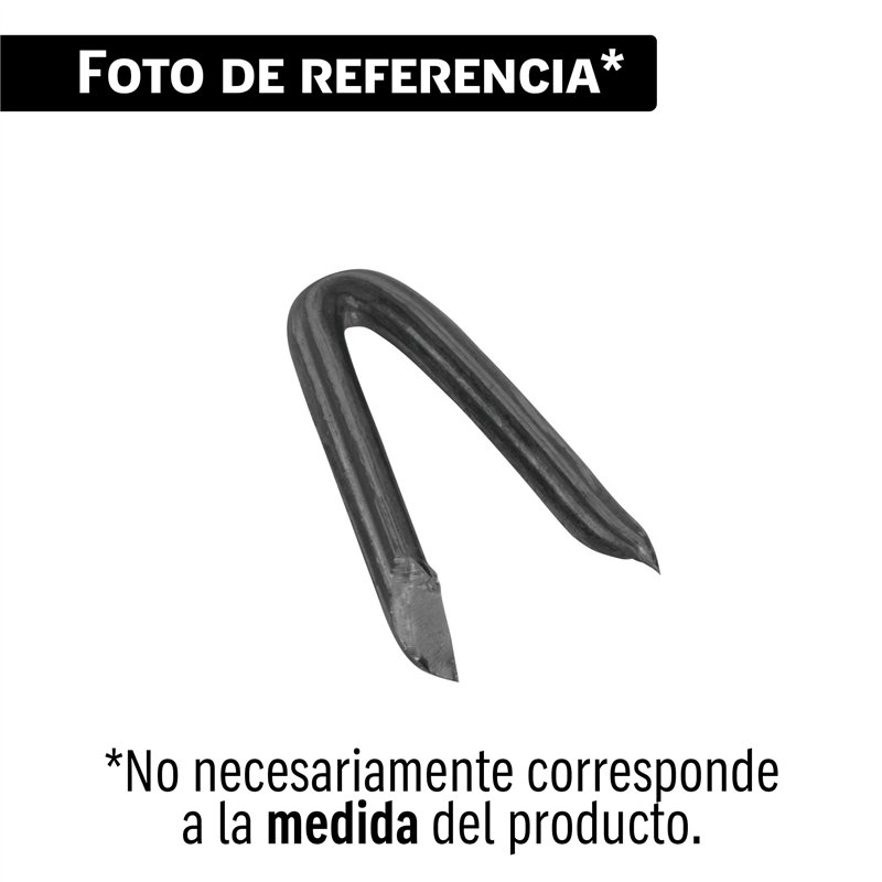 Grapas Negras para Alambre de Púas Fiero