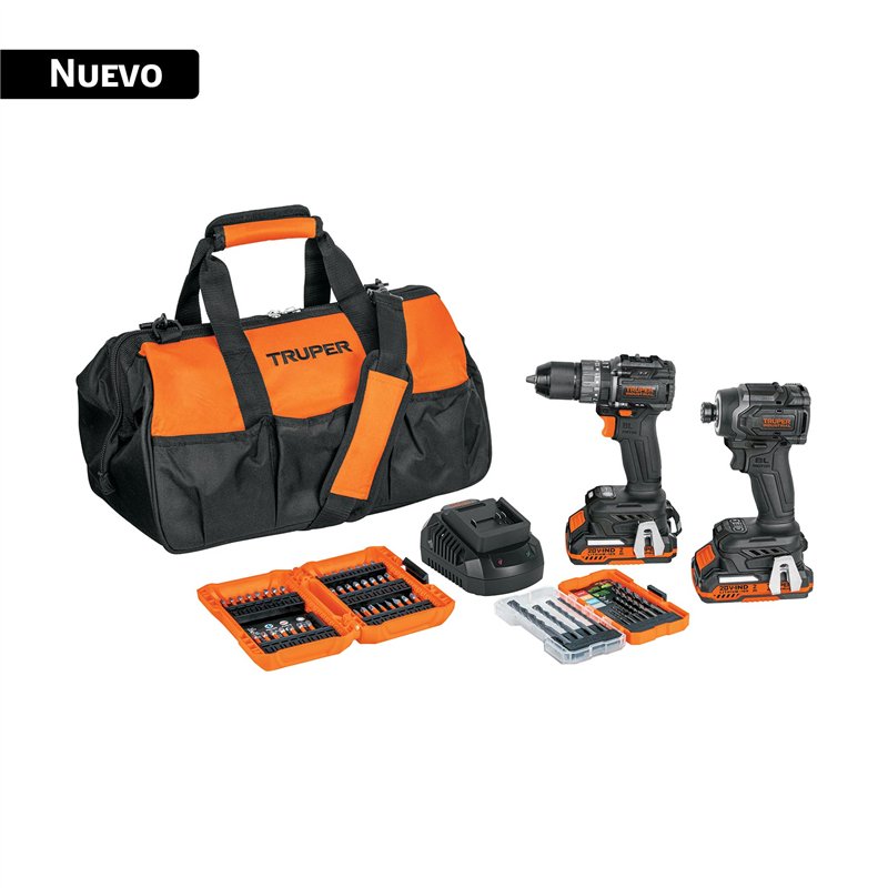 Combo Rotomartillo/Dest + Dest/Impacto 20V Industrial