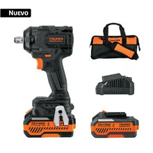 Llave de Impacto 1/2 20v 650nm 2 Baterías 4ah Industrial