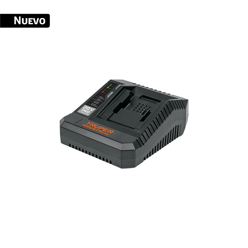 Cargador Rápido de Baterías de Ion Litio 20v Industrial