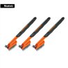 Juego de 3 Minicepillos 28 Pinceles Acero Inoxidable truper