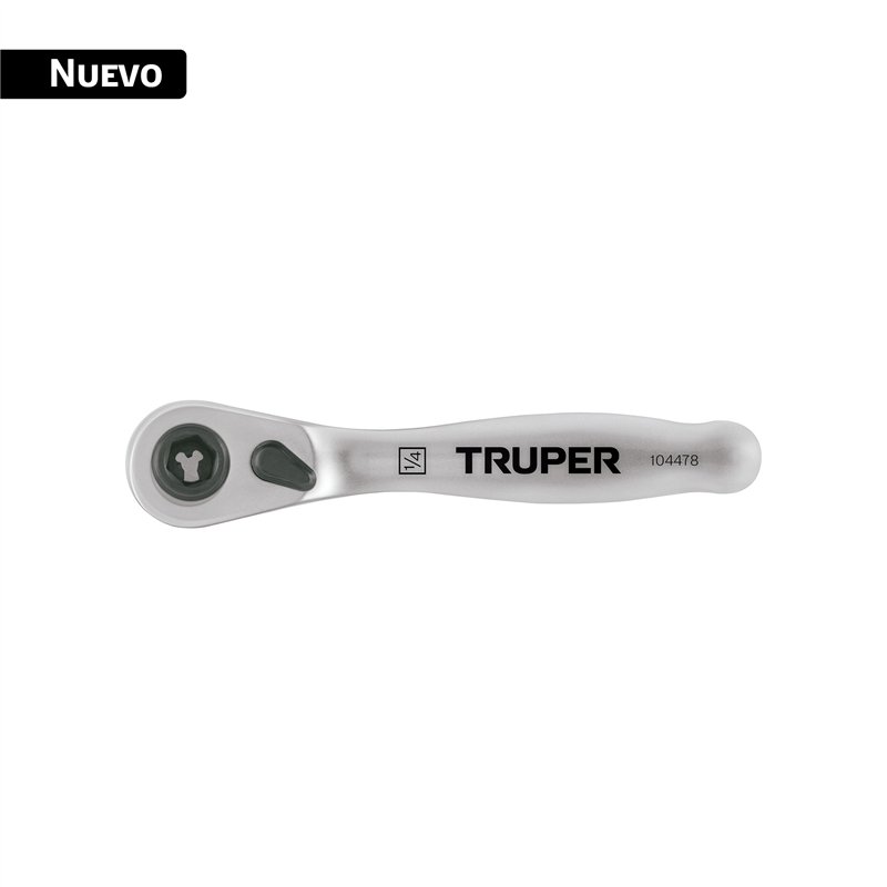 Matraca Mini Cuadro 1/4 para Puntas Y Dados Truper