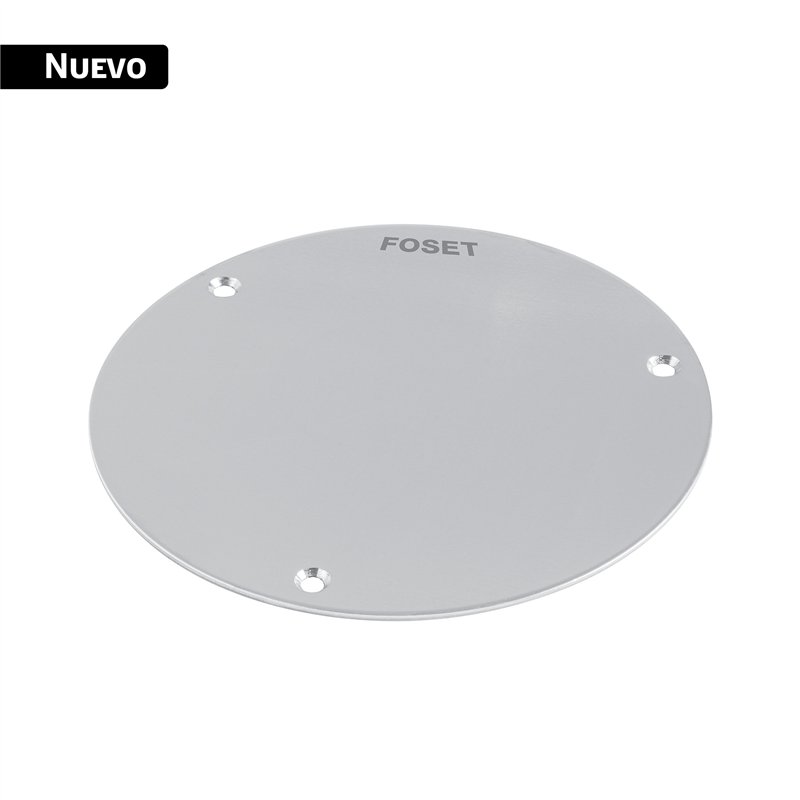 Tapa Ciega para Coladera Acero Inoxidable 5 Foset