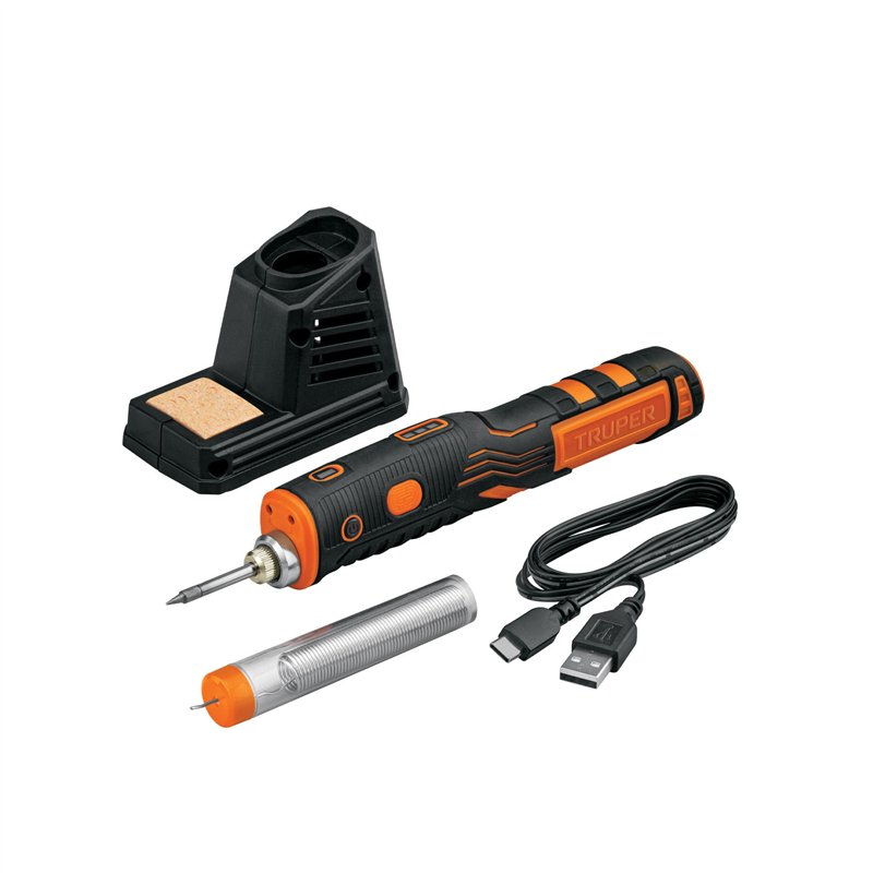 Kit Soldadura Electrónica con Cautín 8w Inalámbrico Truper