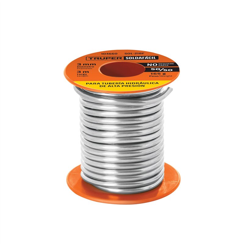 Soldadura 50/50 para Tubería Hidráulica 178 G Soldafácil