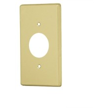 Placa para Contacto redondo Aluminio Línea Standard