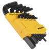 Juego de 13 Llaves Allen std Pretul Juego de 13 Llaves Allen std Pretul
