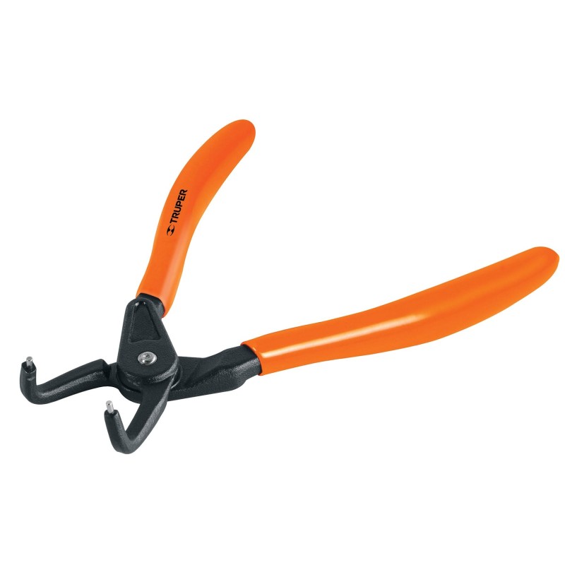 Pinza c/Punta a 90º p/Cerrar Anillos