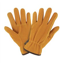 Guantes de carnaza y loneta