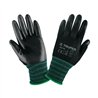 Guantes alta sensibilidad y ajuste, negro c/verde Guantes alta sensibilidad y ajuste, negro c/verde