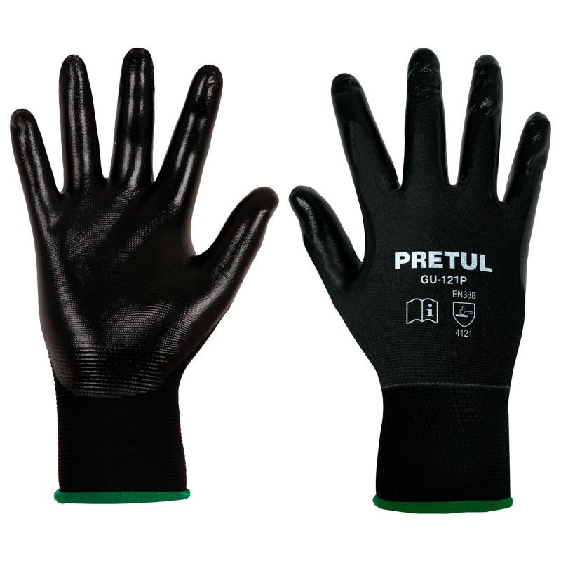 Guantes con recubrimiento de nitrilo PRETUL