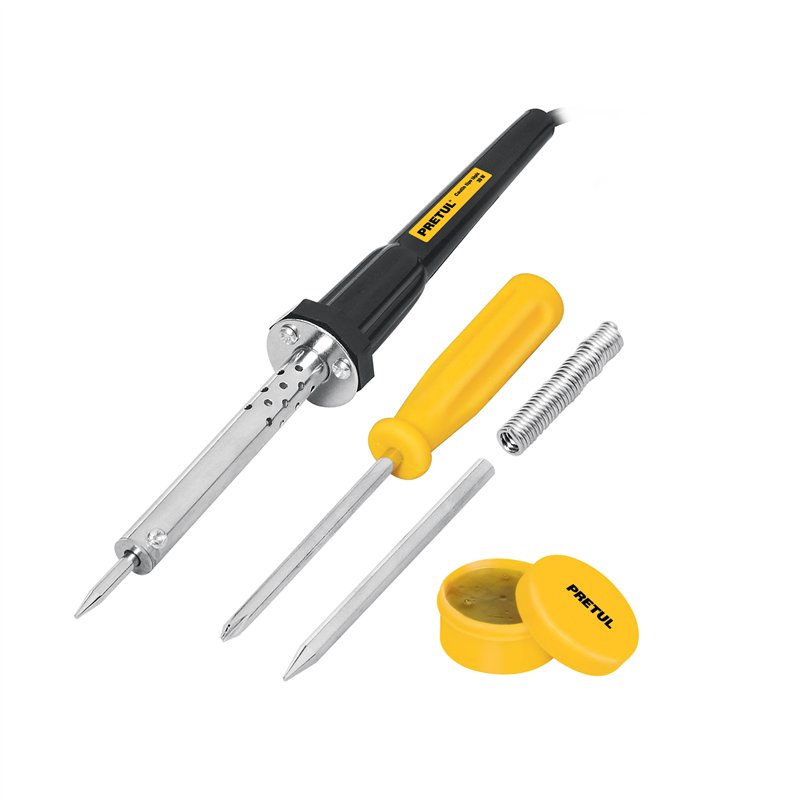 Cautin Tipo Lapiz 30 W Pretul c/Accesorios
