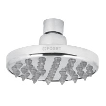 Regadera Redonda Laton 4" s/Brazo