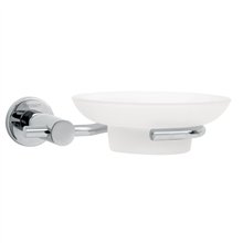 Jabonera c/Plato de Vidrio Linea Element