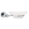 Jabonera c/Plato de Vidrio Linea Element