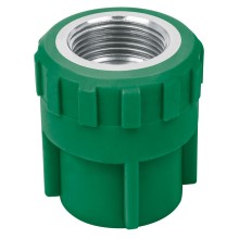 Conexiones de PP-R, Adaptador hembra, con inserto metalico