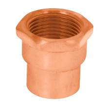 Conexiones de cobre, Conectores, cobre a rosca interior