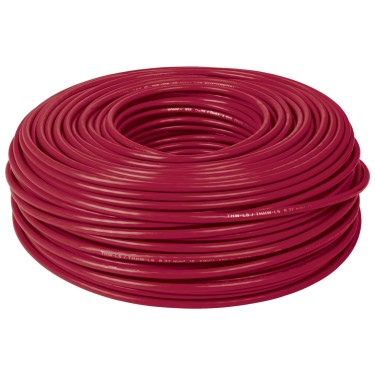 Cables THHW-LS rojos, Rollo 100 m VOLTECK