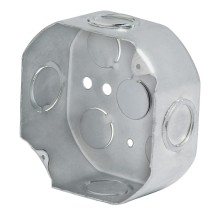 Caja 4 X 4 Octagonal Reforzada Volteck