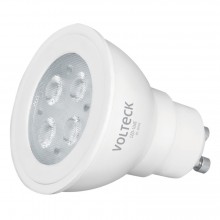 Lámparas de LED tipo MR 16, base GU10, Luz cálida