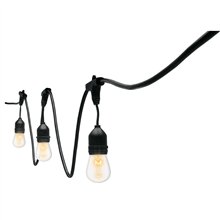 Serie de 12 Luces Incandescentes p/Exterior