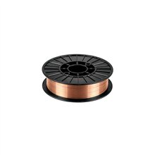Soldadura de microalambre sólido para proceso sin gas (GMAW)