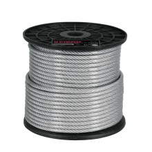 Cable de acero recubierto de PVC 7x19 hilos