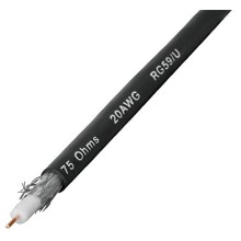 Cable coaxial RG 59 c/100 mts