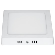Plafones Cuadrados LED de Sobreponer, color Blanco
