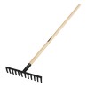 Rastrillo Recto 12 Dientes Mango 48" Pretul Rastrillo Recto 12 Dientes Mango 48" Pretul
