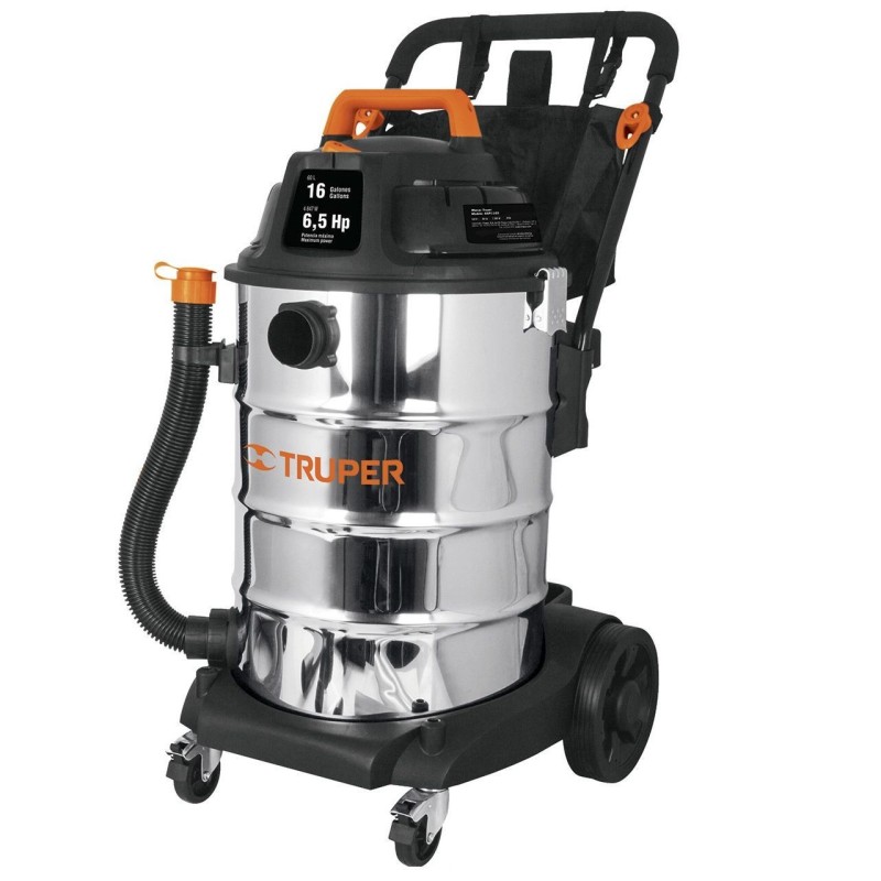 Aspiradora industrial acero inoxidable 16 Gal Truper Aspiradora industrial acero inoxidable 16 Gal Truper