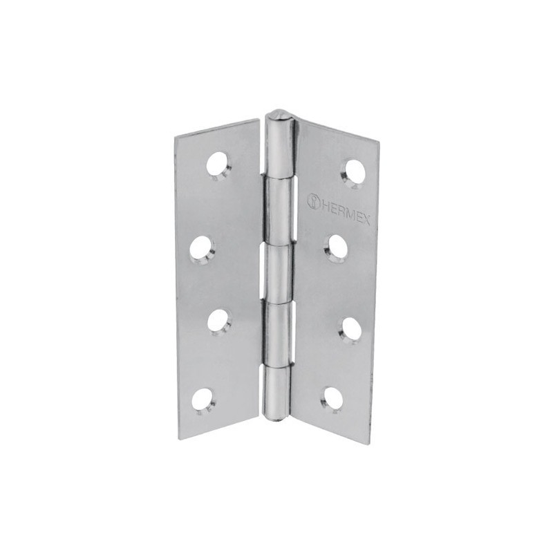 Bisagra Rectangular acero inoxidable cabeza media bola