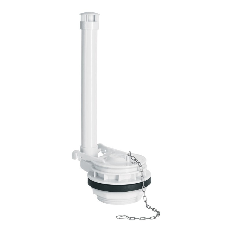 Válvula de Descarga de 3" p/Sanitario Dos Pzas cadena Inox Válvula de Descarga de 3" p/Sanitario Dos Pzas cadena Inox