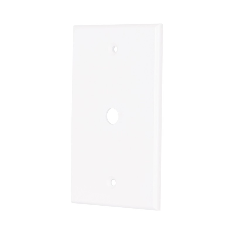 Placa de Abs Pasacable Standard Blanco Volteck