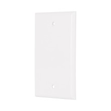 Placa de Abs Ciega Standard Blanco Volteck