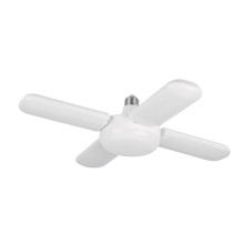 Lámpara Led 40w Tipo Ventilador 4 Aspas Ajustables Volteck
