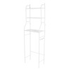 Mueble Organizador Blanco para Baño con 3 Repisas Basic
