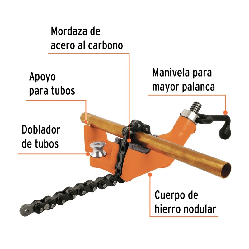 Prensa de Cadena p/Tubo 2·1/2" Prensa de Cadena p/Tubo 2·1/2"