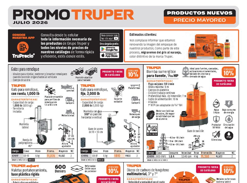 PromoTruper Julio 2026