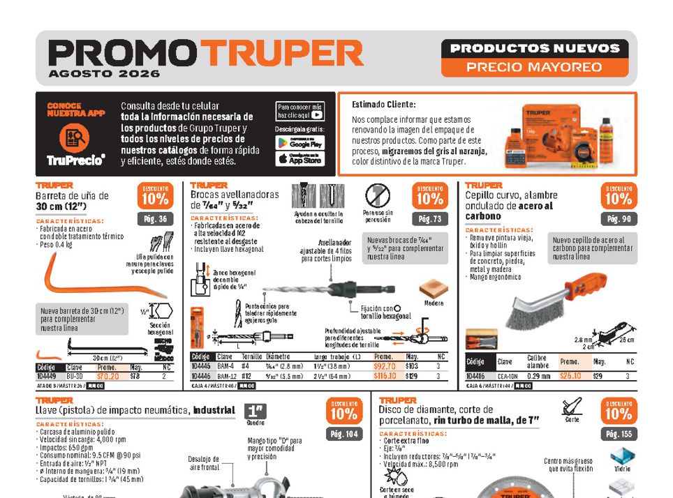 PromoTruper Agosto 2026